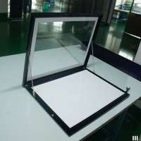 Outdoor light box snap aluminum LED picture frame waterproof slim light box